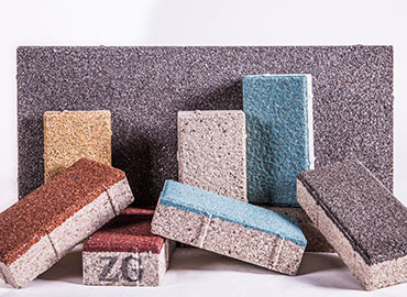 Ceramic permeable brick